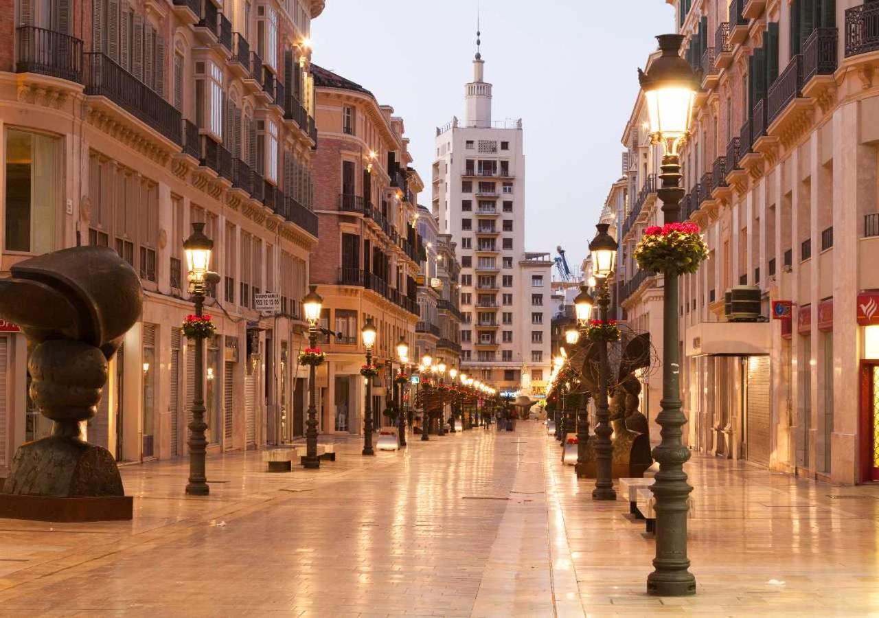 Apt Historic Center Malaga Free Parking Exterior photo